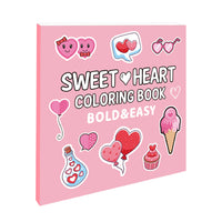 Sweet Hearts Cartoon Doodle Children's Coloring Book 40 Favorite Coloring Books for Party and Holiday Kids