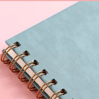 A5 Lined Notebook Spiral Journal Portable Hardcover Notebook Multi-Function Loose-leaf Notebook for Working Note Taking