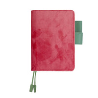 Fromthenon Pure Color Notebook Cover A5 A6 Hobo Planner Book Cover Fabric Art Notebook Shell Student Diary School Stationery