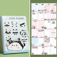 Cute Agenda Organizer Diary Notebook Panda Notepad Weekly Planner Calendar Journal Stationery Note Book school supplies gifts