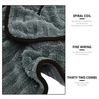 Car Wash Towels Thickened Coral Mantianxing Twisted Braided Recommend Cloth Special Velvet Water Absorbent Wipes Cleaning Curing