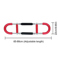 Twister Arm Exerciser with Foam Handle Adjustable Spring Workout Bar Forearm Triceps Chest Expander Portable Fitness Equipment