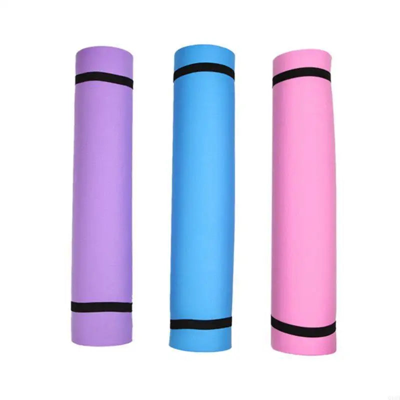 Q1QD Durable 4mm Thickness Yoga Mat Non-slip Exercise Pad for Health Lose Weight Fitn